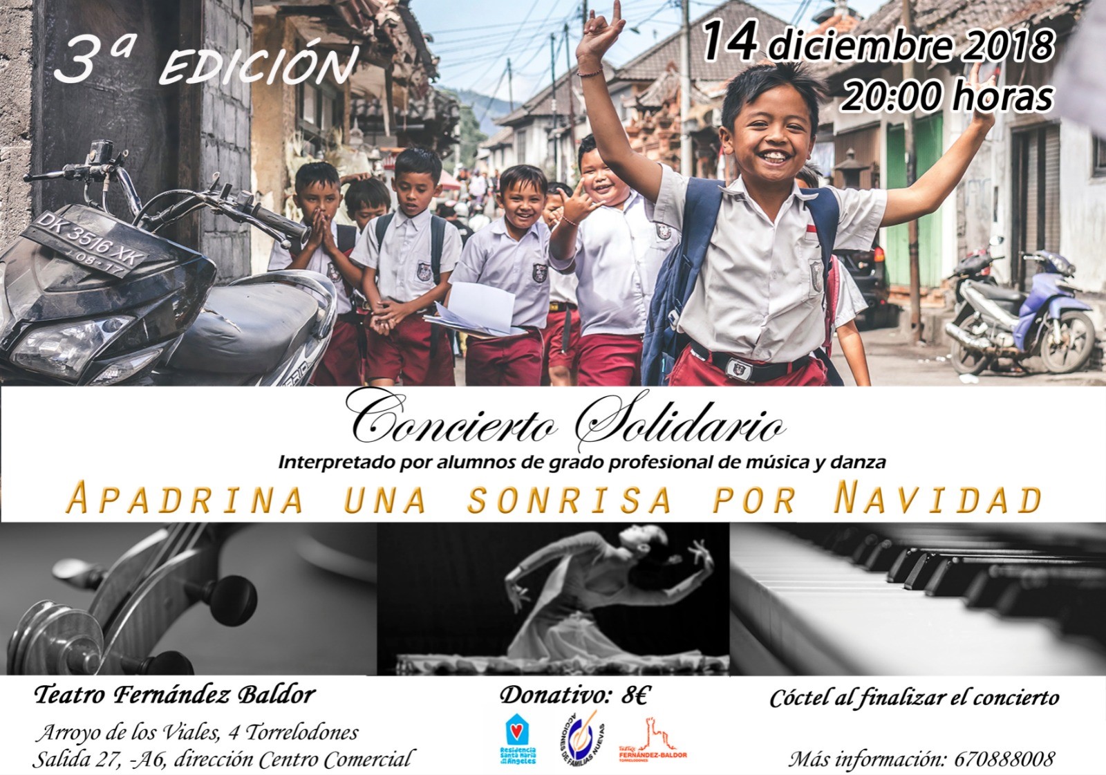 Concierto solidario pacheco